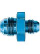 Aeroquip Fitting Adapter Straight 8 AN Male to 4 AN Male Aluminum Blu