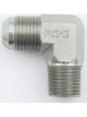 Aeroquip Fitting Adapter 90 Degree 8 AN Male to 1/2 in NPT Male Steel