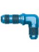 Aeroquip Fitting Bulkhead 90 Degree 3 AN Male to 3 AN Male Bulkhead A