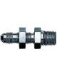 Aeroquip Fitting Bulkhead Straight 1/4 in NPT Male to 4 AN Male Bulkh