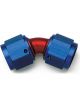 Aeroquip Fitting Adapter 45 Degree 6 AN Female Swivel to 6 AN Female