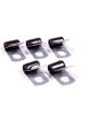 Aeroquip Line Clamp Adel 0.250 in ID Vinyl Coated Steel Set of 5