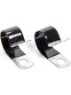 Aeroquip Line Clamp - Adel - 1.125 in ID - Vinyl Coated - Steel - Pair