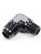 Aeroquip Fitting Adapter 90 Degree 12 AN Male to 1/2 in NPT Male Alum