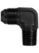 Aeroquip Fitting Adapter 90 Degree 8 AN Male to 1/4 in NPT Male Alumi
