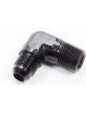 Aeroquip Fitting Adapter 90 Degree 8 AN Male to 1/2 in NPT Male Alumi