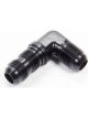 Aeroquip Fitting Bulkhead 90 Degree 10 AN Male to 10 AN Male Bulkhead