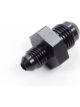Aeroquip Fitting Adapter Straight 6 AN Male to 4 AN Male Aluminum Bla