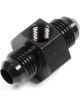 Aeroquip Fitting Gauge Adapter Straight 6 AN Male to 6 AN Male 1/8 in