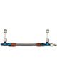 Aeroquip Carburetor Fuel Line 6 AN Single Male Inlet 9/16-24 in Dual