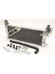 Afco Racing Products Heat Exchanger Dual Passenger Aluminum Natural