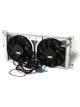 Afco Racing Products Heat Exchanger Dual Passenger Fan Included Alum