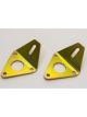 Afco Racing Products Motor Mount Bolt-On Steel Cadmium Plated Front Che