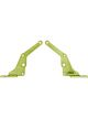 Afco Racing Products Motor Mount Bolt-On Steel Zinc Oxide Rear Chevy V8
