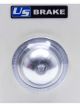 Afco Racing Products Rotor Dust Cap 2.086 in Diameter Steel Natural