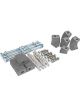 AFE Power Camber Kit Control PFADT Series Spacers / Hardware Alu