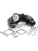 AFE Power Intake Pipe Elbow Blade Runner Aluminum Black Powder Coat