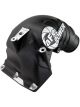 AFE Power Intake Pipe Elbow Blade Runner Aluminum Black Powder Coat