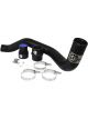 AFE Power Intercooler Pipe Blade Runner Stainless Black Powder Coat