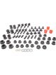 AFE Power Control Arm Bushing Front / Rear Aluminum Clear Anodiz