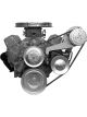 Alan Grove Components Air Conditioning Bracket Add-On Driver Side Mount