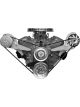 Alan Grove Components Alternator Bracket Low Mount Passenger Side Head /