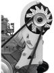 Alan Grove Components Alternator Bracket Street Rod Driver Side Head / W