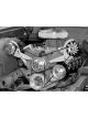Alan Grove Components Alternator and Power Steering Bracket Driver Side