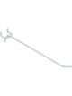 Allstar Performance Pegboard Hooks 6 in Long Steel Zinc Oxide Set of 50