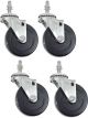 Allstar Performance Engine Cradle Casters Standard Duty 3/8 in Studs…