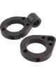Allstar Performance Window Net Mount Clamps Aluminum Black Anodize 1…