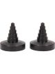 Allstar Performance Rod End Centering Kit Plastic Black Standard 1/4