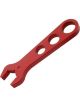 Allstar Performance AN Wrench Single End 8 AN Aluminum Red Anodize
