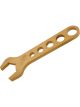 Allstar Performance AN Wrench Single End 16 AN Aluminum Gold Anodize