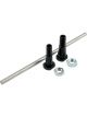 Allstar Performance Spindle Checker Guide Rod / Slugs / Nuts Steel B…