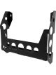 Allstar Performance Can Rack 12 in Wide 3 in Deep Steel Black Paint