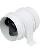 Allstar Performance Duct Blower Heavy Duty In-Line 4 in OD 6 in Long