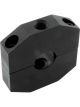 Allstar Performance Ballast Bracket Clamp-On Aluminum Black Anodize