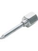 Allstar Performance Grease Gun Tip 2 in Long 1/8 in NPT Female Steel