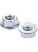 Allstar Performance Nut Locking 5/16-18 in Thread Hex Head Serrat