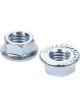 Allstar Performance Nut Locking 1/2-13 in Thread Hex Head Serrate