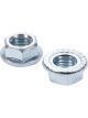 Allstar Performance Nut Locking 5/8-11 in Thread Hex Head Serrate
