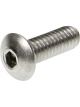 Allstar Performance Bolt 8-32 in Thread 1/2 in Long Button Head Stai