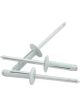 Allstar Performance Rivet Tri-Fold 1/2 in Head 3/16 in Mandrel 1/16-