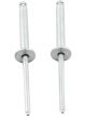Allstar Performance Rivet Tri-Fold 1/2 in Head 1/8 in Steel Mandrel …