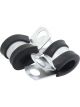 Allstar Performance Line Clamp Adel 0.250 in ID Rubber Lining Alu
