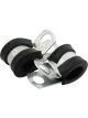 Allstar Performance Line Clamp Adel 0.375 in ID Rubber Lining Alumin