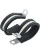 Allstar Performance Line Clamp Adel 1.250 in ID Rubber Lining Alu
