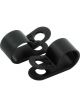 Allstar Performance Line Clamp Adel 0.375 in ID Nylon Black Set of 10