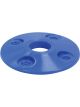 Allstar Performance Scuff Plate 2 in OD 1/2 in ID Plastic Blue Set o
